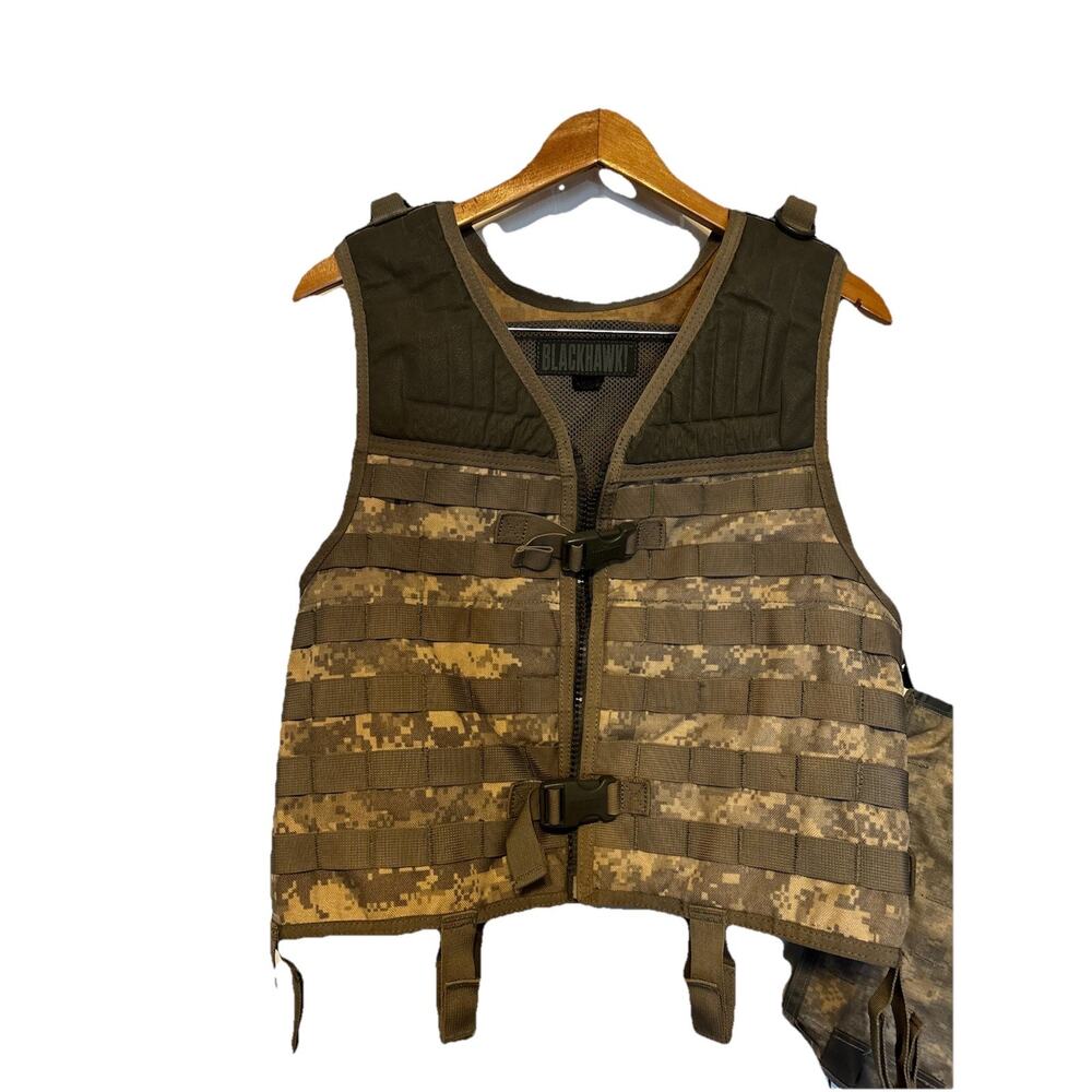 Blackhawk Desert Vest 36 Multicam Tactical Load Harness Molle British Army